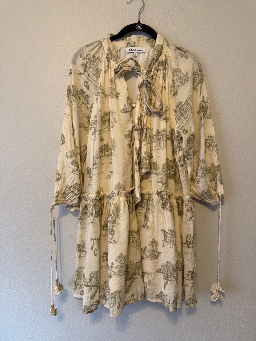 En Saison Leighton Toile Minidress - Picture 3 of 8